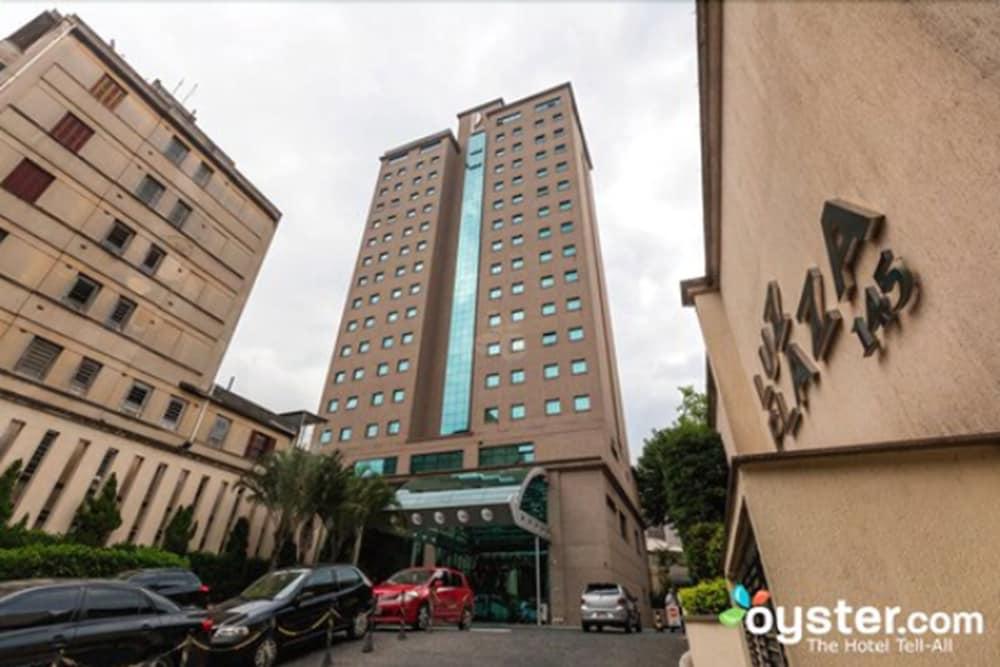 Luz Plaza Sao Paulo Hotel Bagian luar foto
