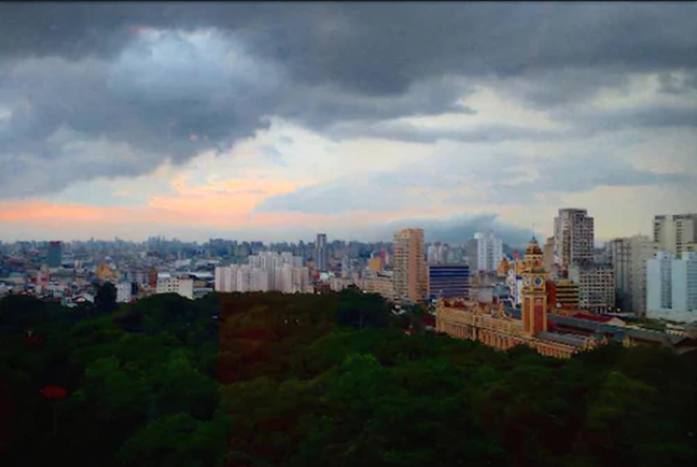 Luz Plaza Sao Paulo Hotel Bagian luar foto