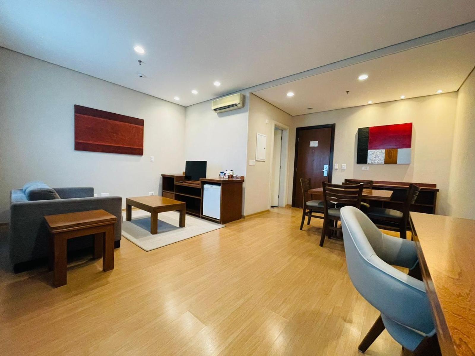 Luz Plaza Sao Paulo Hotel Bagian luar foto
