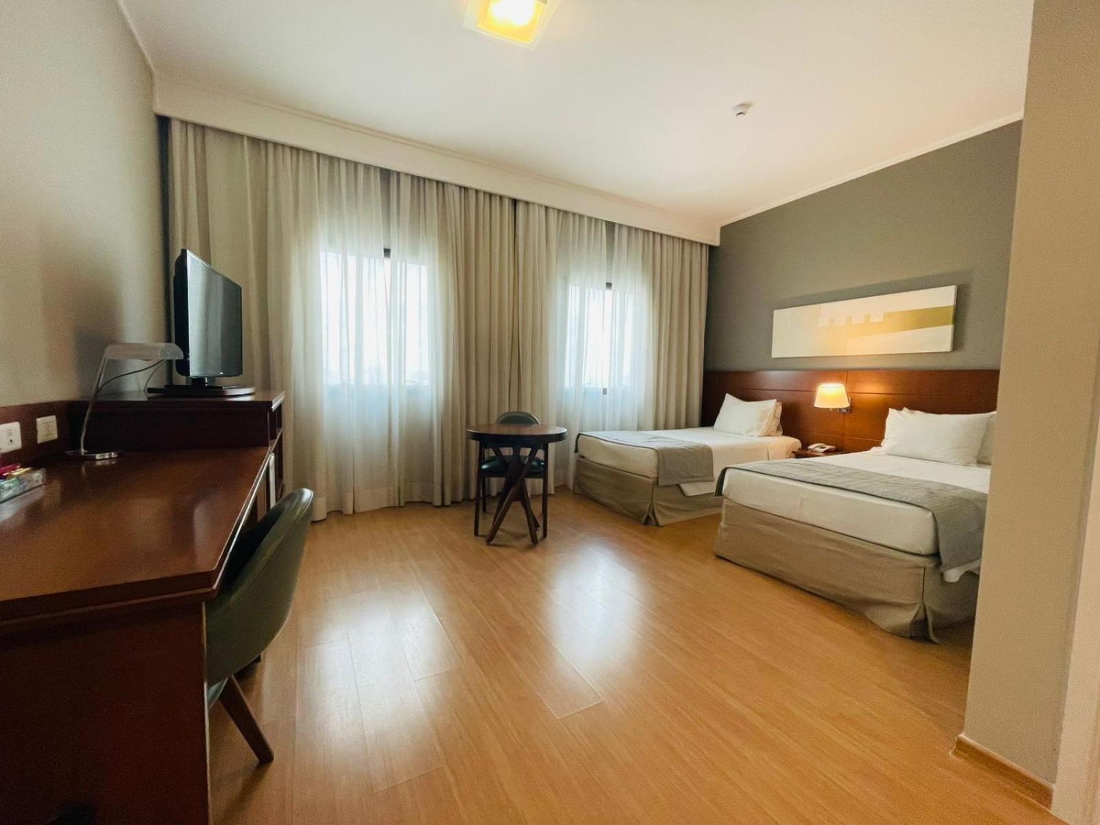Luz Plaza Sao Paulo Hotel Bagian luar foto