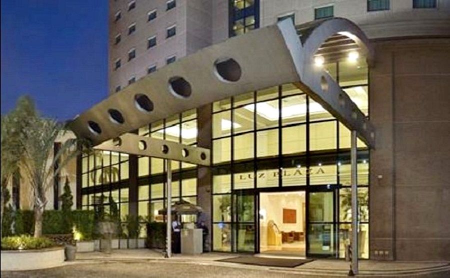 Luz Plaza Sao Paulo Hotel Bagian luar foto